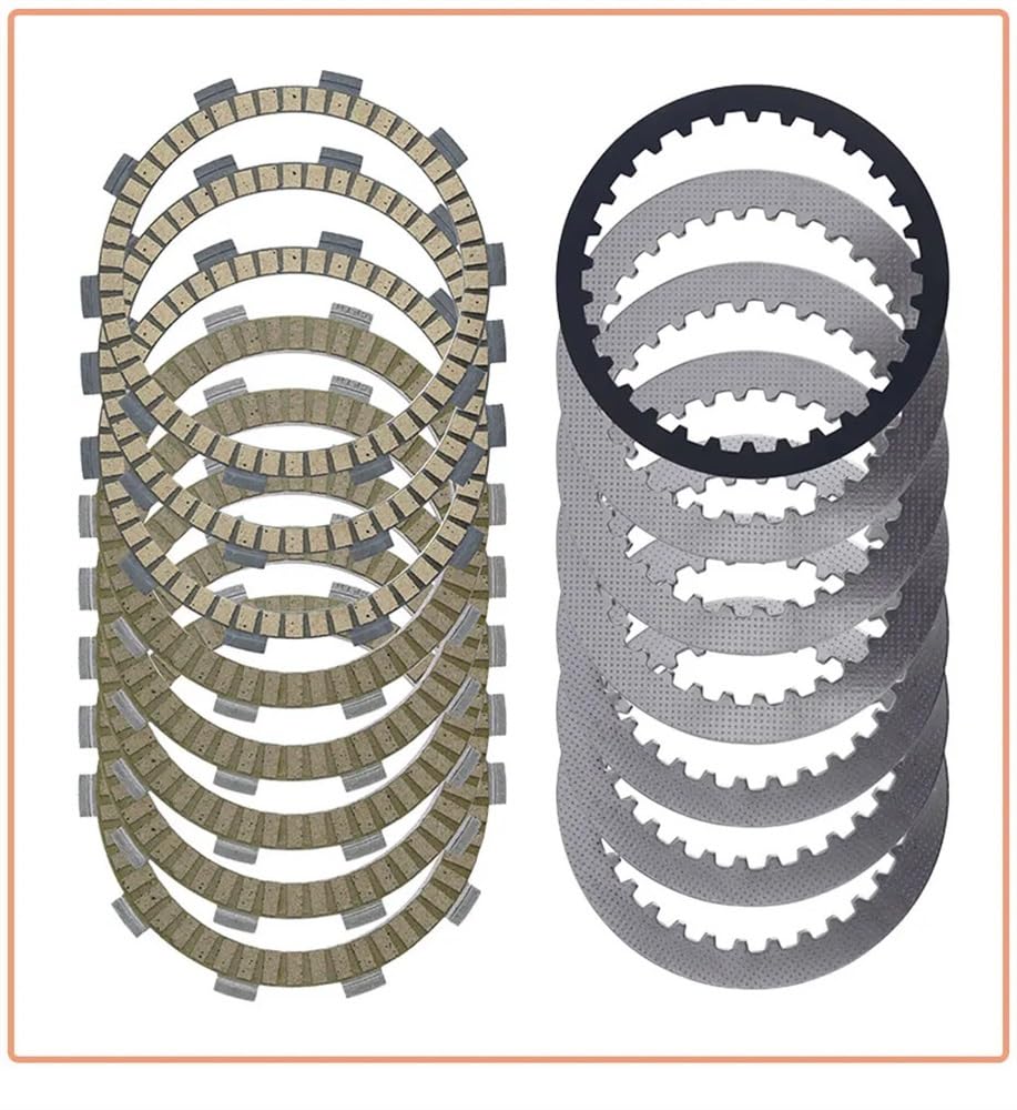 Kompatibles Motorrad-Kupplungs- und Stahlplatten-Set Kompatibel mit 800MT 800NK Road(1 SET) von JGHFReW