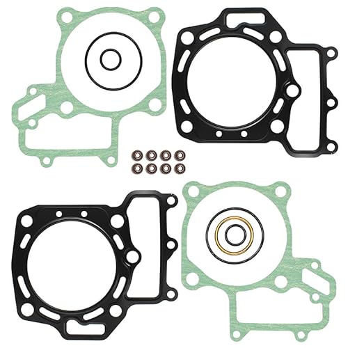 Kompletter Zylinderdichtungssatz für kompatible 750 650 4x4i KVF750 KVF650 750 KRF750 Motorrad-Motorteile von JGHFReW