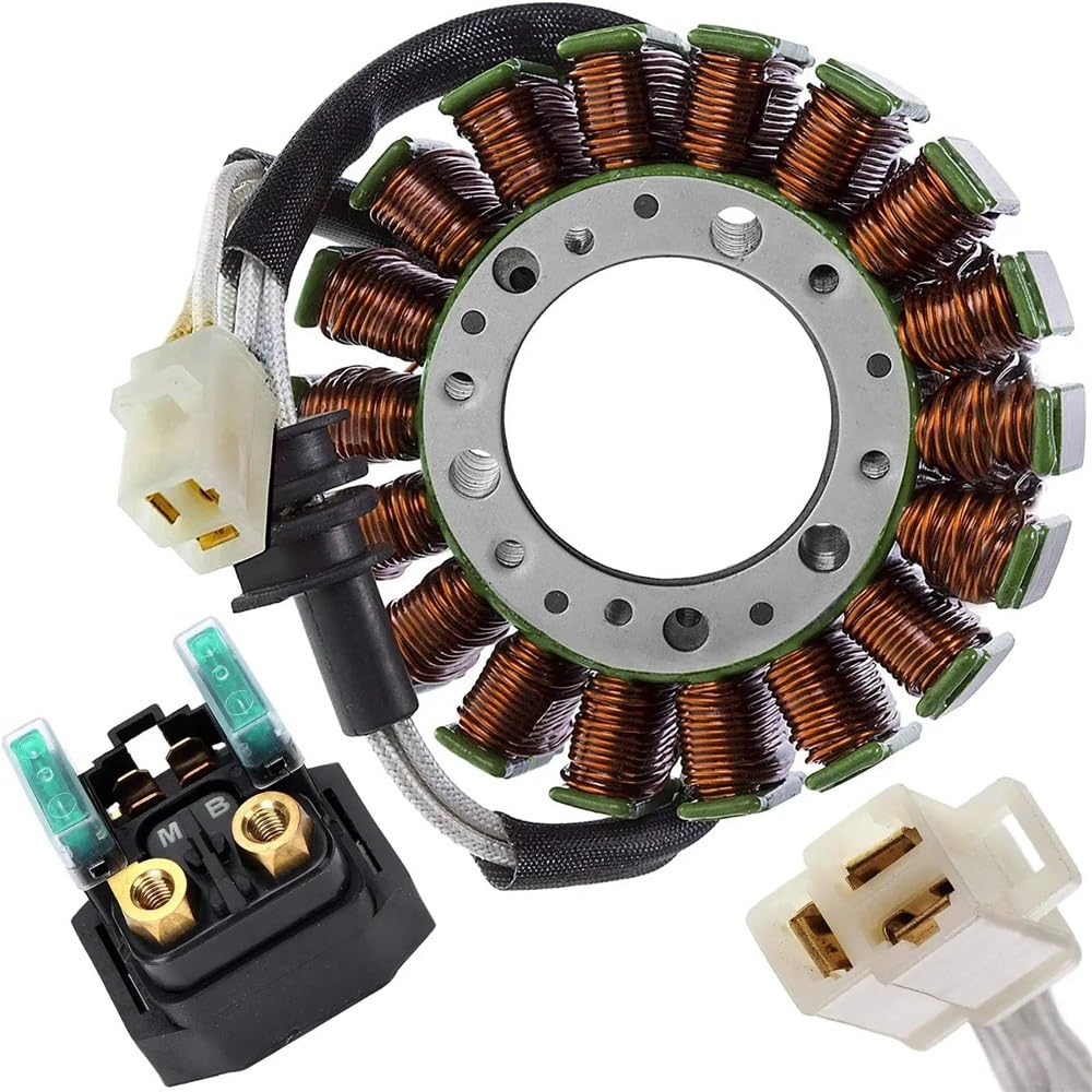 Magnetrelais Stator Magnetspule Ersatz 5EB-81410-00-00 Kompatibel mit YZF-R1 1998 1999 2000 2001 R1 YZF-R1000 1998 Kompatibles Ersatzteil von JGHFReW