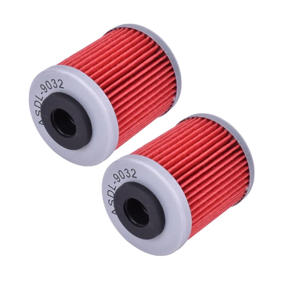 Motorölfilter kompatibel mit 701 Supermoto 701 1. Filter 2016 bis 2020 701 Svartpilen 701 Vitpilen(2pcs Red) von JGHFReW