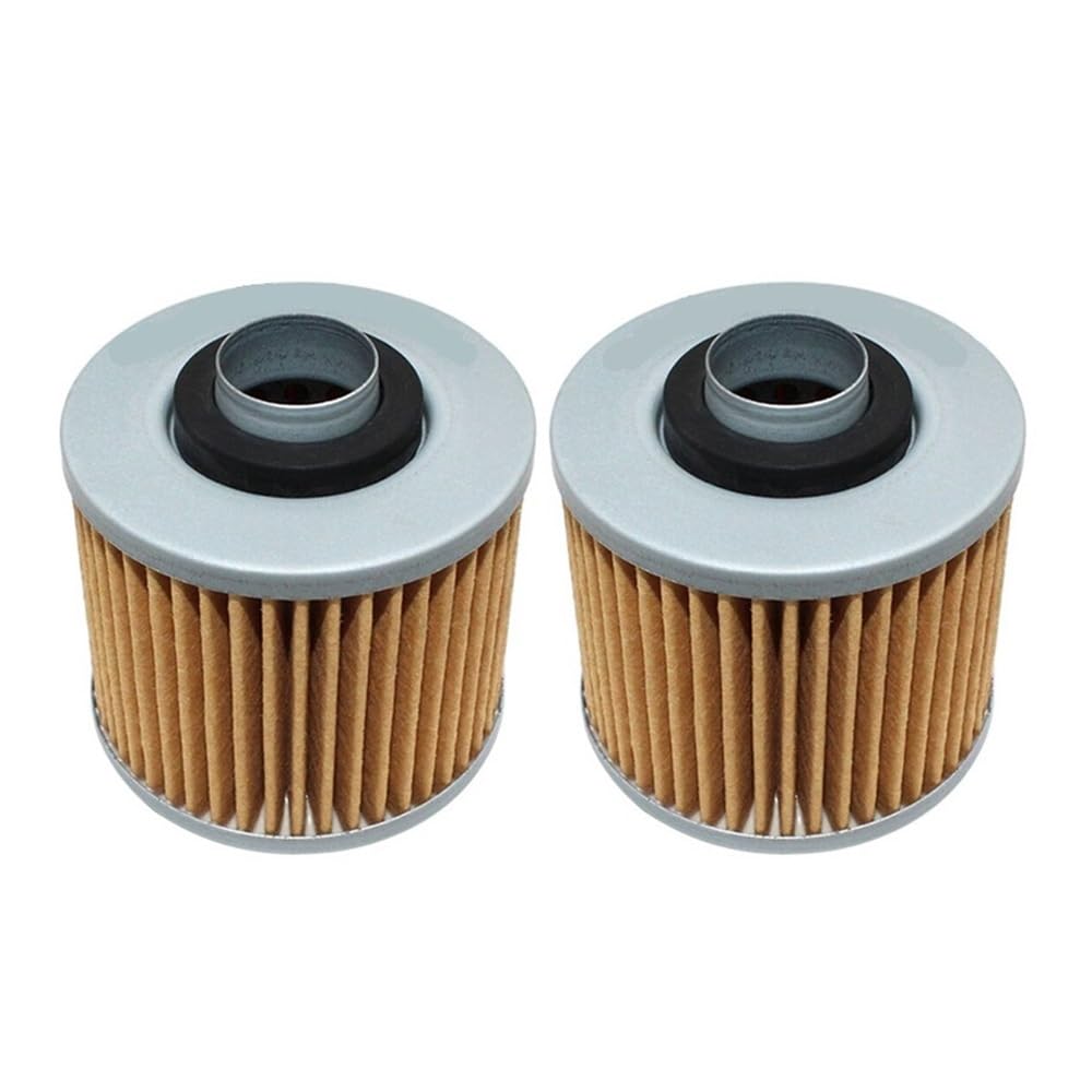 Motorrad-Ölfilter, kompatibel mit XVS650 XVS 650 650 1998–2006, XV250 XV 250 250 1995–2006 BT1100 und ähnlichen Modellen(2PCS) von JGHFReW