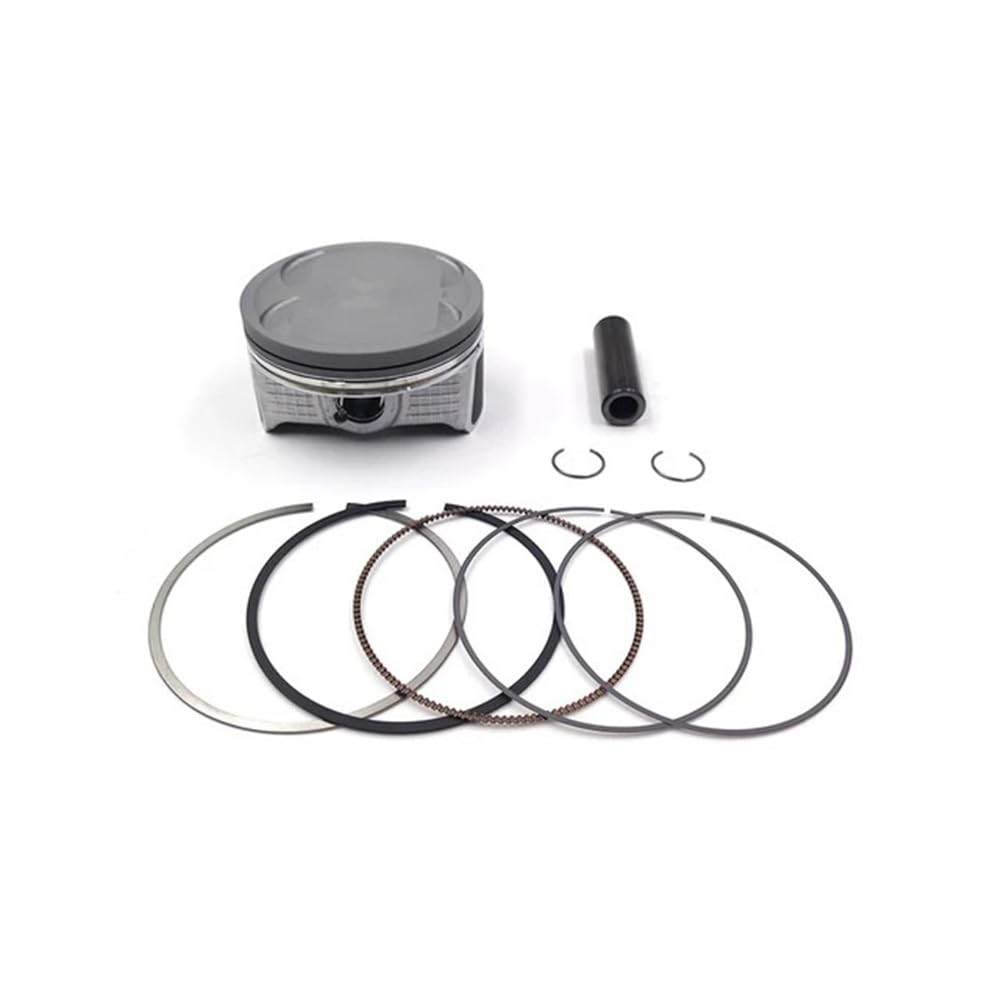 NC300S Motorrad-Zylinderblockdichtung, Motorluftblock, Kolbenbolzen-Ring-Set, kompatibel mit 300 cc Dirt Bikes, Doppelnockenwelle(PISTON KIT) von JGHFReW