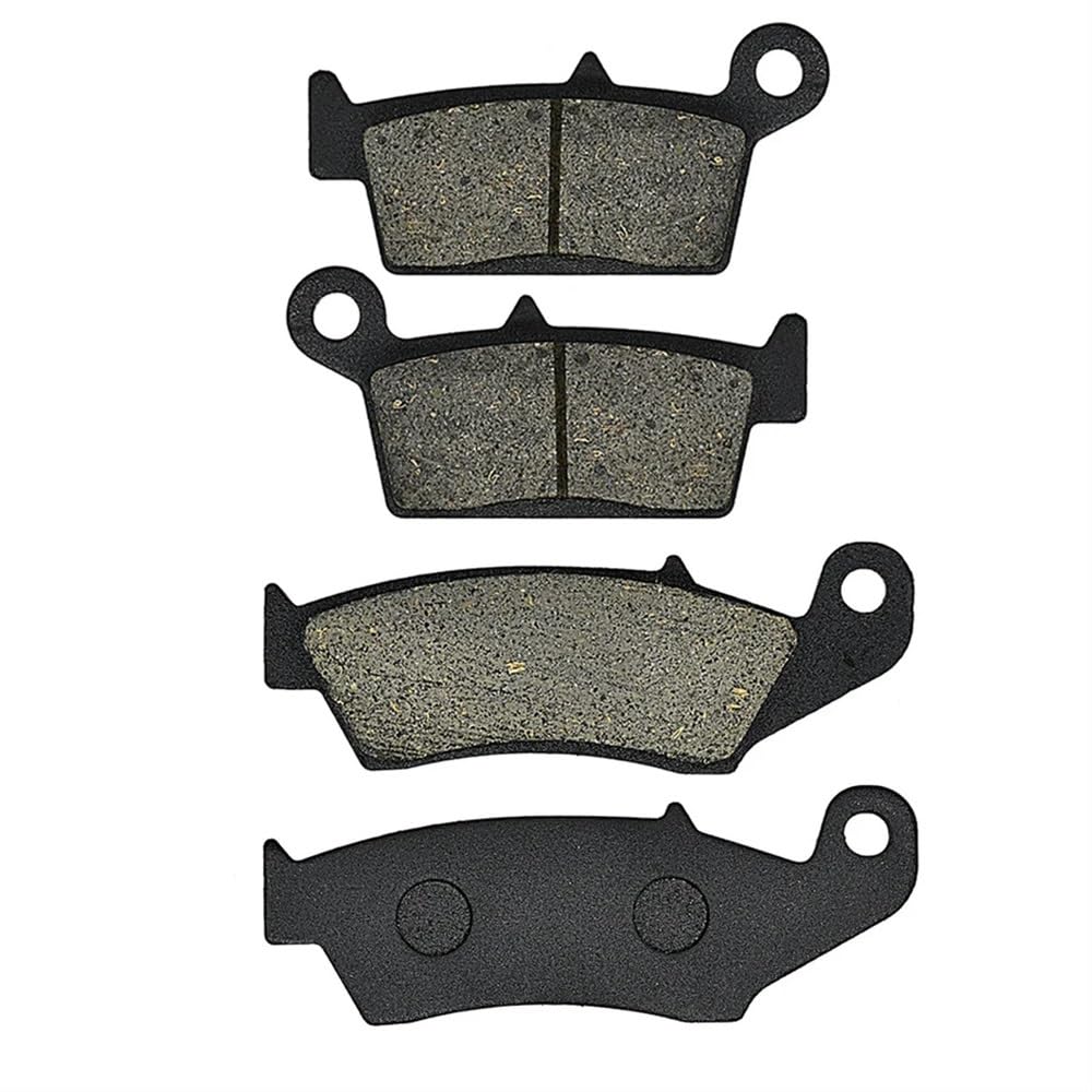 Off-Road-Motorrad-Bremsbeläge vorne und hinten, kompatibel mit den Modellen 125R 250R 230L 250L 400R 500R 600R 650R 1993–2015(FRONT AND REAR) von JGHFReW