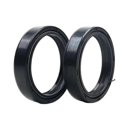 Vorderradgabel-Stoßdämpfer-Öldichtungen, kompatibel mit RM-Z250 RM Z250 RMZ250 2007–2012, Motorradzubehör, 47 x 58 x 10 mm(DUST SEAL) von JGHFReW