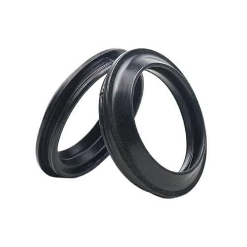 Vorderradgabel-Stoßdämpfer-Öldichtungen, kompatibel mit RM-Z250 RM Z250 RMZ250 2007–2012, Motorradzubehör, 47 x 58 x 10 mm(OIL SEAL) von JGHFReW