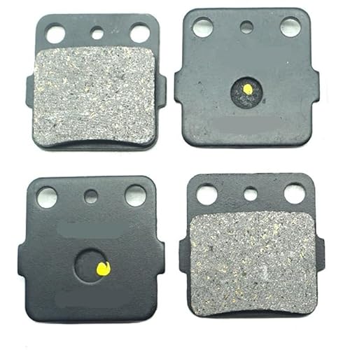 YFM660R 2001–2005 kompatible vordere und hintere Bremsbeläge Kompatibel mit 02 YFM660RSE SE 05 YFM 660R ATV Motorrad(2 X FRONT BRAKE PADS) von JGHFReW