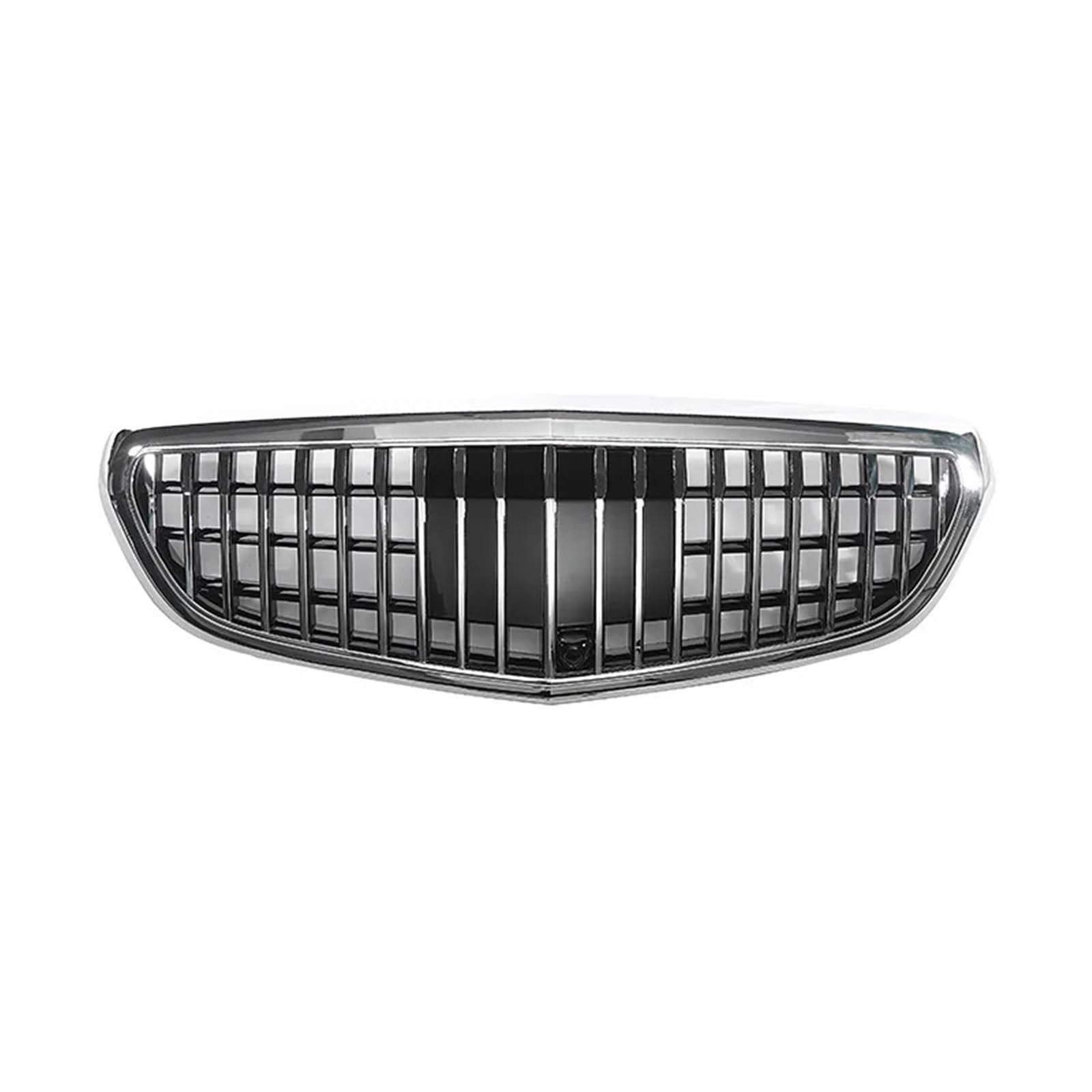 JGUYC Fronteinlassgitter Racing Grill for M/e/r/c/e/d/e/sB/e/n/z E-Klasse W212 2013 2014 2015 ABS Glänzend Schwarz(Silver) von JGUYC