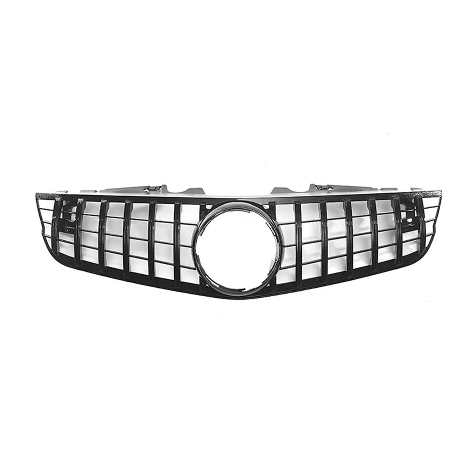 JGUYC Frontgrill Grills Haube Tuning Racing Grill for M/e/r/c/e/d/e/sB/e/n/z SL-Klasse R230 SL500 SL550 SL600 2008 2009 2010 2011 2012(Black) von JGUYC