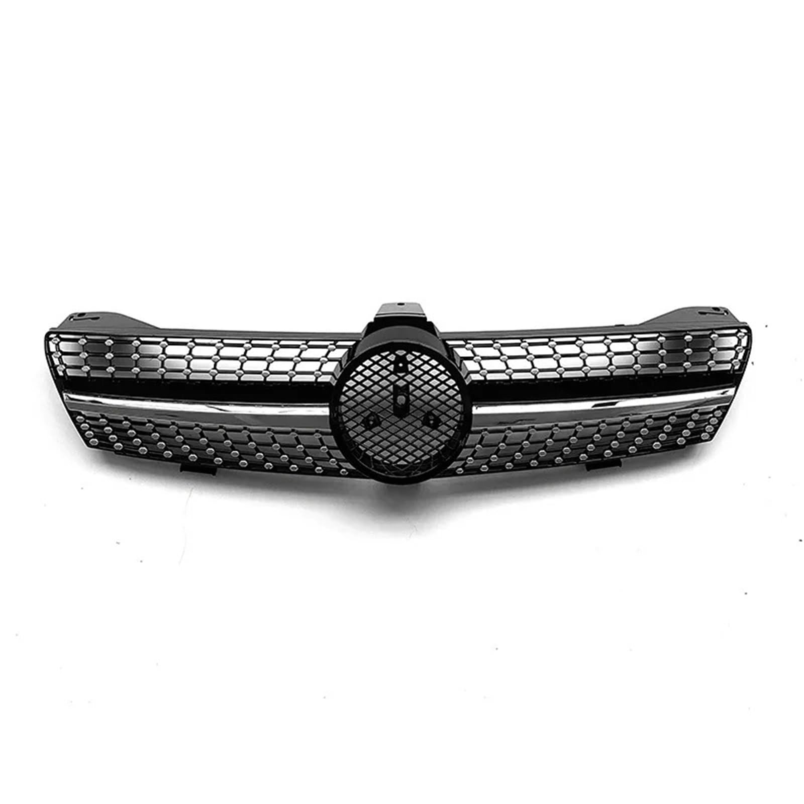 JGUYC Kühlergrill for M/e/r/c/e/d/e/sB/e/n/z CLS-Klasse W219 CLS350 CLS500 CLS550 SLS600 CLS63 AMG 2005 2006 2007 2008(Silver) von JGUYC