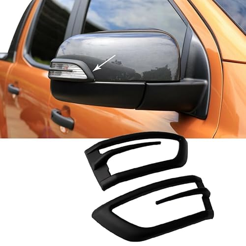 JHCHAN Generisch Blinkerschutz Spiegelabdeckung Seitenspiegelkappe für Ford Ranger 2012-2022 T6 T7 T8 Raptor Wildtrak XL XLT Tremor Limited Platinum von JHCHAN