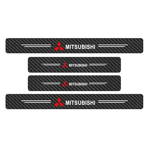 4 Stück Auto car Door sill Protector, für Mitsubishi Eclipse 2024 Anti-scratch anti-Collision die Kanten der meisten Autos LKWs SUVs von JHGFGFFVV