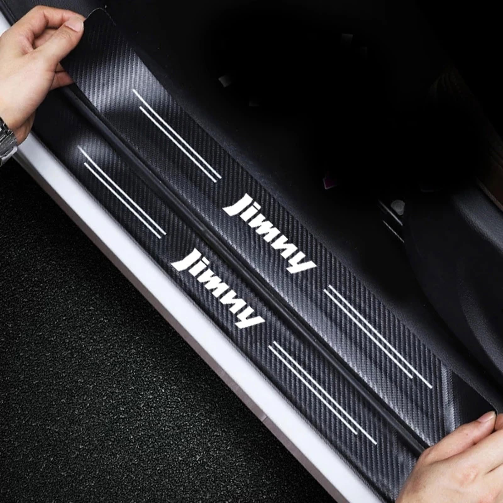 4 Stück Auto car Door sill Protector, für Suzuki Jimny Anti-scratch anti-Collision die Kanten der meisten Autos LKWs SUVs von JHGFGFFVV