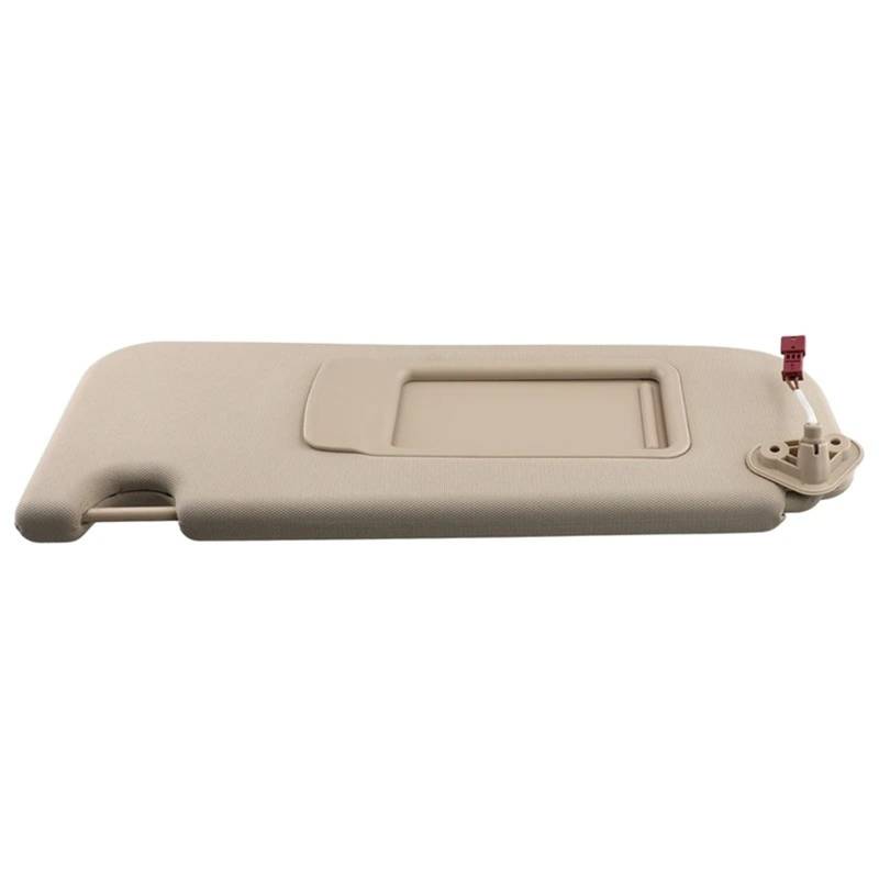 Auto Sonnenschutz Beige Auto-Sonnenblenden Vorne Für 3er E90 E91 Für X1 E84 Sonnenblende(Beige Right) von JHMHCOQ