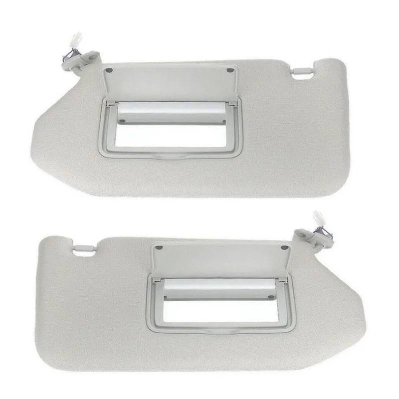 Auto Sonnenschutz Grau Beige Auto Sonnenblende Schatten Links Rechts Fahrerseite Für Nissan Für Pathfinder 2013 2014 2015 2016 2017 2018 Sonnenblende(A Pair of Grey) von JHMHCOQ