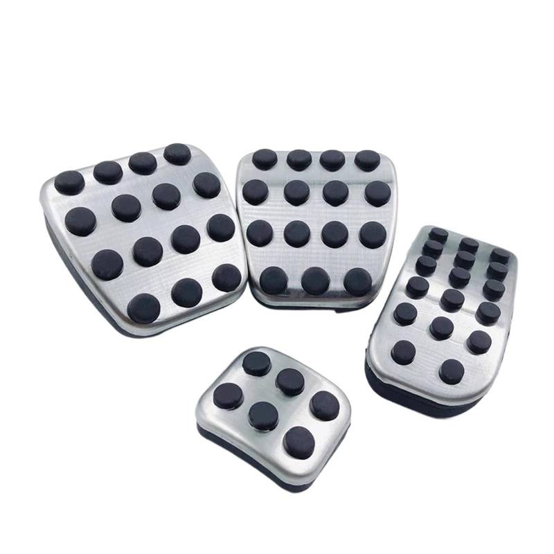 Bremse Fußpedal Bremspedalabdeckung Auto Accelerator Gas Pedale Bremse Fußstütze Platten Abdeckungen Pads Auto Styling Für Benz V Für Klasse Für Vito Für Metris Für Viano W447 W639(4pcs MT) von JHMHCOQ