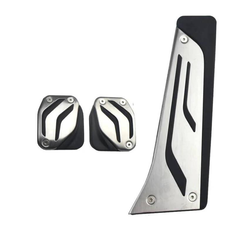 Bremse Fußpedal Bremspedalabdeckung Beschleuniger Bremse Fußstütze Pad Aluminium Legierung Pedal Für 5 6 7 Für Serie F01 F02 F06 F10 520d 520i 525d 528i 530d 530(MT) von JHMHCOQ