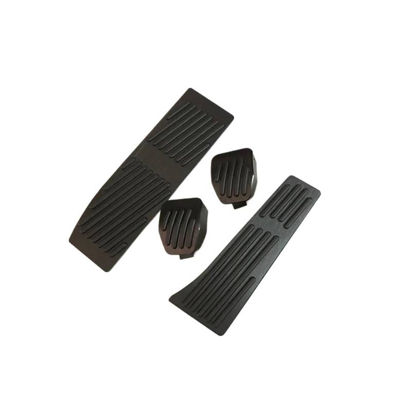 Bremse Fußpedal Bremspedalabdeckung Für 3 5 Für Serie E30 E32 E34 E36 E38 E39 E46 E87 E90 E91 Fußstütze Kraftstoff Brems Gas Pedal Pads Abdeckungen Auto Zubehör(No Drill MT Black) von JHMHCOQ