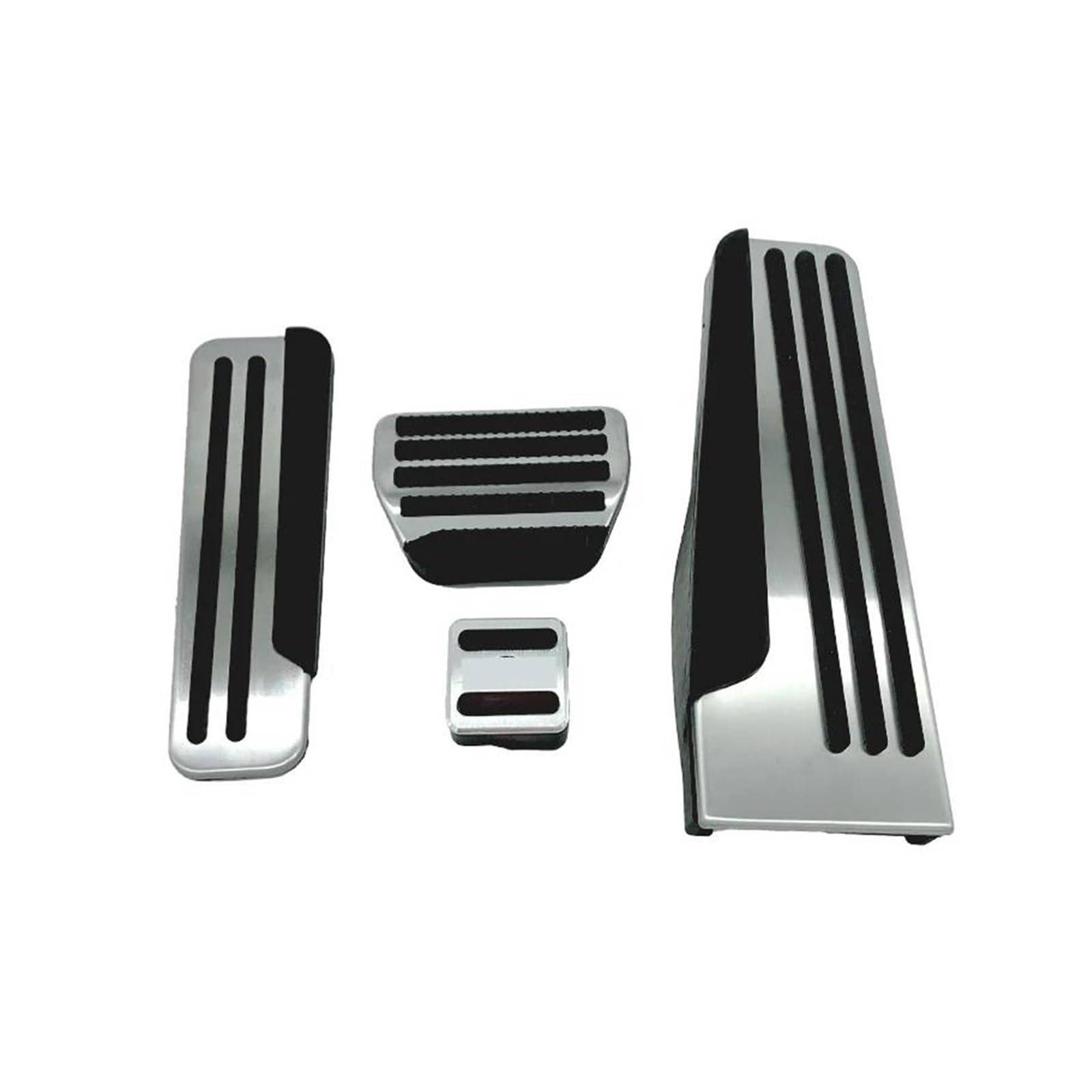 Bremse Fußpedal Bremspedalabdeckung Für Infiniti Für QX70 Für EX Für FX Für M25 Für Q60S Accelerator Gas Bremspedal Fußstütze Fall Pads Trim Zubehör(Footrest and at 3pcs) von JHMHCOQ