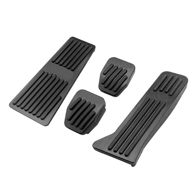 Bremse Fußpedal Bremspedalabdeckung Fußstütze Bremse Kupplung Pedal Pad Für Mazda 2 Für Dome 3 BM 6 GL GJ Für CX-5 Für CX5 KE KF Auto Accelerator(LHD MT 4pcs) von JHMHCOQ