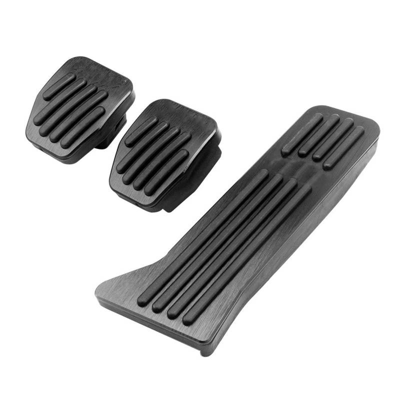 Bremse Fußpedal Bremspedalabdeckung Fußstütze Bremse Kupplung Pedal Pad Für Mazda 2 Für Dome 3 BM 6 GL GJ Für CX-5 Für CX5 KE KF Auto Accelerator(MT 3pcs) von JHMHCOQ