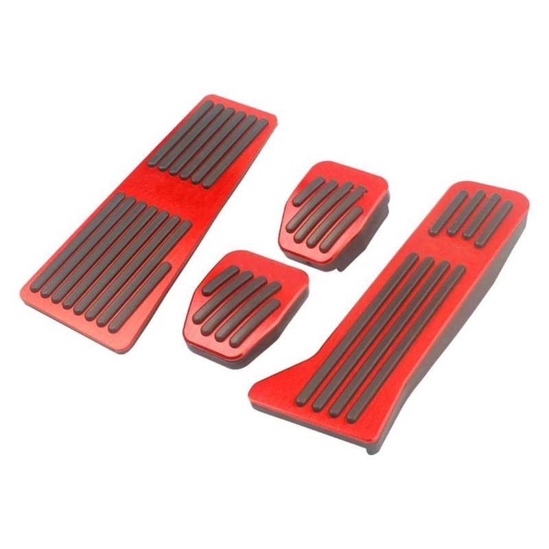 Bremse Fußpedal Bremspedalabdeckung Zubehör Für Mazda 2 3 6 Für Dome BM GL GJ Für CX-5 Für CX5 KE KF Auto Accelerator Fußstütze Bremse Kupplung Pedal Pad Abdeckung(LHD MT 4pcs) von JHMHCOQ