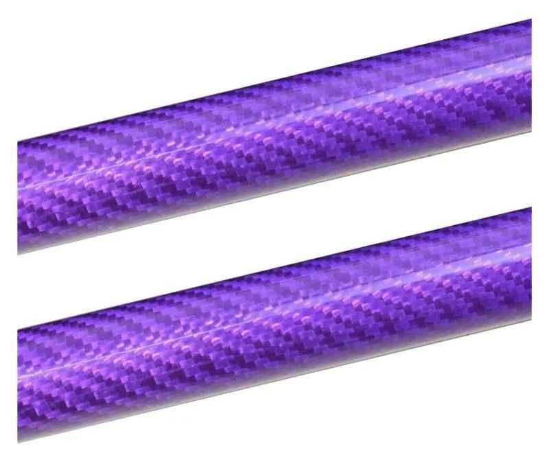 Gasfeder Dämpfer Haube Streben Für Suzuki SX4 2006-2014 Ändern Front Honnet Lift Unterstützt Schocks Dämpfer Absorber Kolbenstange Säule Motorhauben Gasfeder(Purple Carbon Fiber) von JHMHCOQ