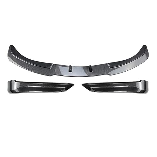 Spoilerlippe Splitter Für E90 E91 Auto Front Stoßstange Lip Splitter Diffusor Körper Spoiler Stoßstange Schutz Schutz 2005-2008 Tuning 5PCS. Front Spoiler Lippe(One Set Carbon Look) von JHMHCOQ