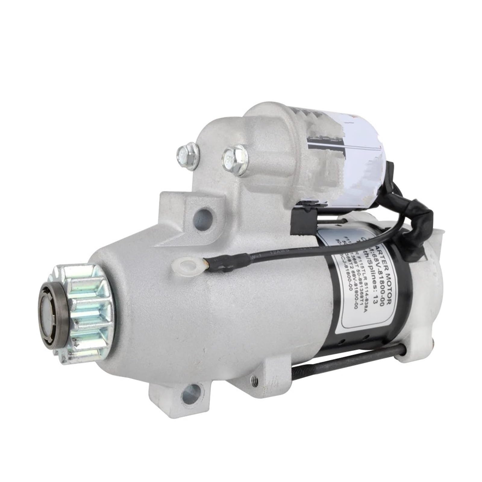 Startermotor 68V-81800 Anlassermotor Für Außenbordmotor 4T F115TJR F115TLR F75TLR LF115TXR S114-838A/b/c 2000 2001 2002 2003 2004 2005 2006 2007 2008 Anlasser Starter von JHMHCOQ