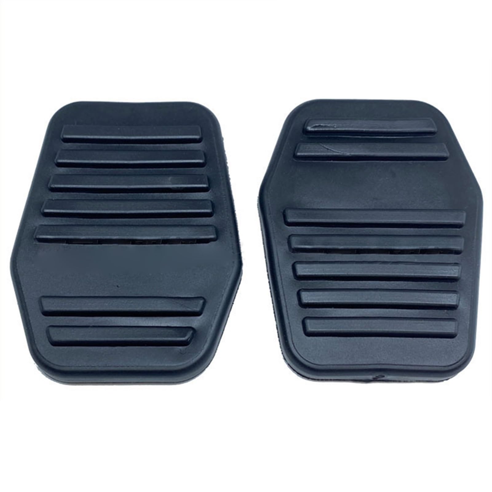 JHMYOB [Replacement] 6789917 Auto-Gummibremskupplungs-Fußpedal-Pad-Abdeckung for Ford for Fiesta MK5 for Classic for Ikon 2008 2007 2006 2005 2004 2003 2002 (2PCS) von JHMYOB