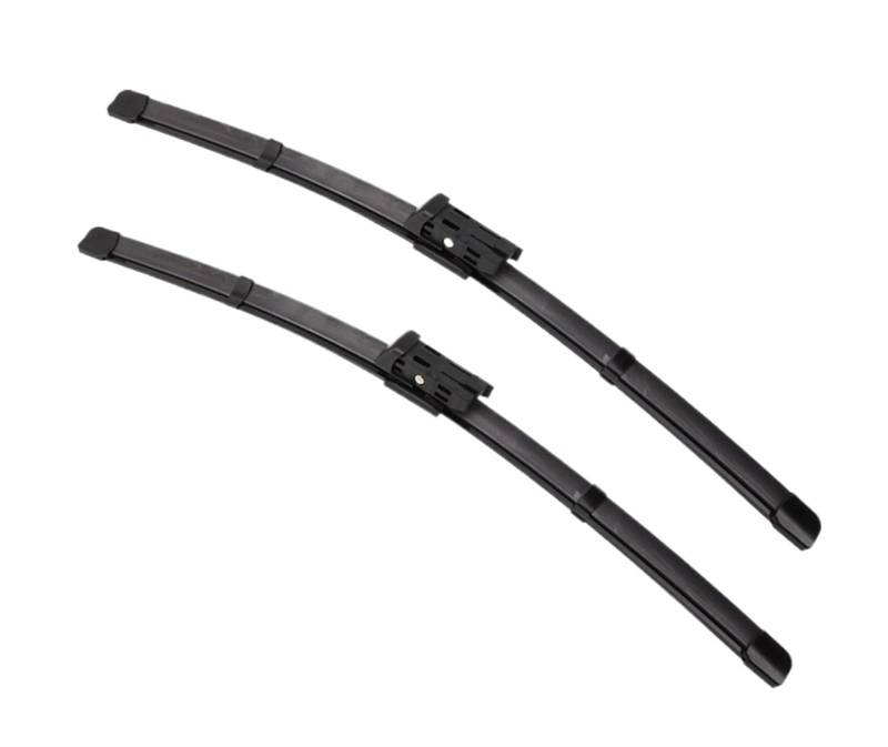 JHMYOB [Replacement] Auto-Wischerblatt for Audi A4 (B8) 24"+20" 2008-2019 Auto-Windschutzscheiben-Wischerblätter Fensterwaschanlage Auto ausgestattet mit Druckknopf (Right Steering 2420) von JHMYOB