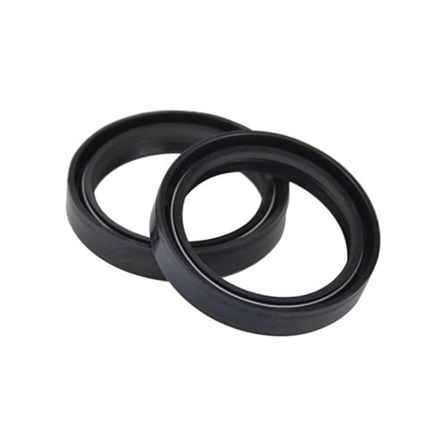 46x58x11 Vorderradgabel Federungsdämpfer Öldichtung Staubschutz Kompatibler Ersatz Kompatibel mit 92049-1495 190-4658-06 3610157(2PCS Oil Seal) von JHTRHZ