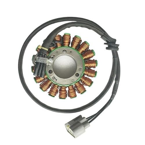 Big Power Magneto Stator 114 mm kompatibel mit ODES X2 X4 UTV 800 1000 Raider 21040109704 Grauer Stecker von JHTRHZ