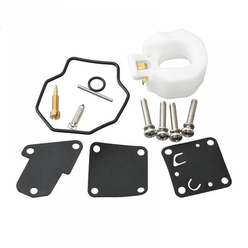 Carburetor Repair Kit kompatibel mit Außenbordmotormodellen 4 PS 5 PS 4m 5m ersetzt 6E0-W0093 6E3-W0093 von JHTRHZ