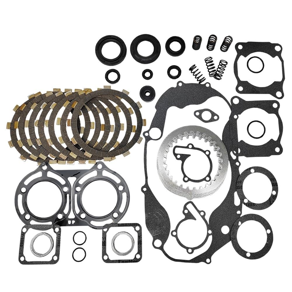 Hochleistungs-Kupplungsfedern und Dichtungssatz sowie Satz am unteren Ende, kompatibel mit Banshee 350 YFZ350 1987 bis 2006 von JHTRHZ