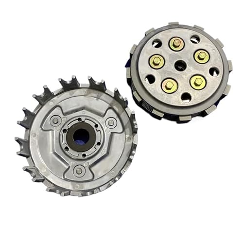 Kompatible Reibungs- und Eisenplattenkupplungsbaugruppe Kompatibel mit GW250 S F DL250 GSX250R Motorräder 250cc(Clutch Assembly) von JHTRHZ