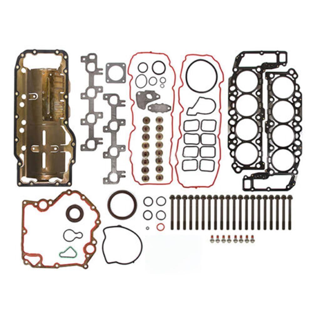 Kompatibler vollständiger Dichtungssatz mit Kopfschrauben Kompatibel mit 4,7 99–03 HS26157PT CS26157 ES71129 von JHTRHZ