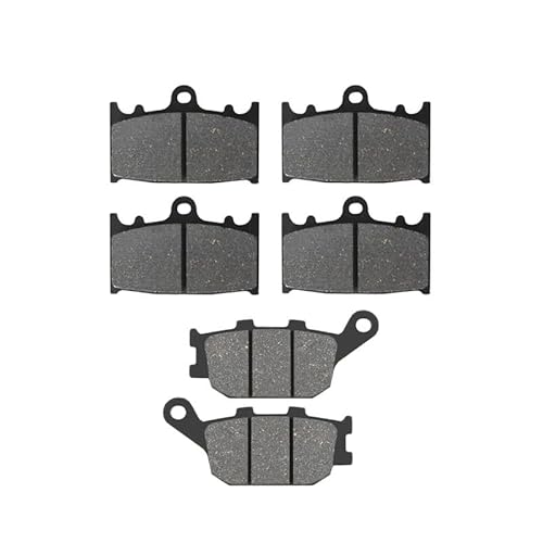 Motorrad-Bremsbeläge Kompatibel mit vorne und hinten, kompatibel mit S GSF 1250 Non ABS 2007 bis 2011 und GSF1250 ABS 2007 bis 2012 Alternativen(Front and Rear) von JHTRHZ