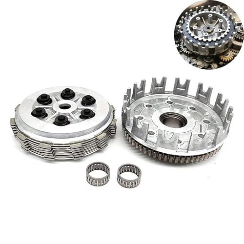 Motorrad Motor Kupplung Montage Seite Trommel Shell Abdeckung Kompatibel Mit -Motor Racing NC250 ZS177MM 250cc 4 Takt KAYO T6 K6(Set of Assembly) von JHTRHZ