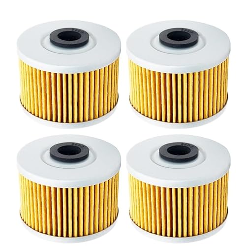 Motorrad-Ölfilter, kompatibel mit Dinli 450 DMX 450 DL901 DL902 2005–2008, 460 DL904 DMX 460 2008, Hisun 450 HS ATV-2 450(1PC-Yellow) von JHTRHZ