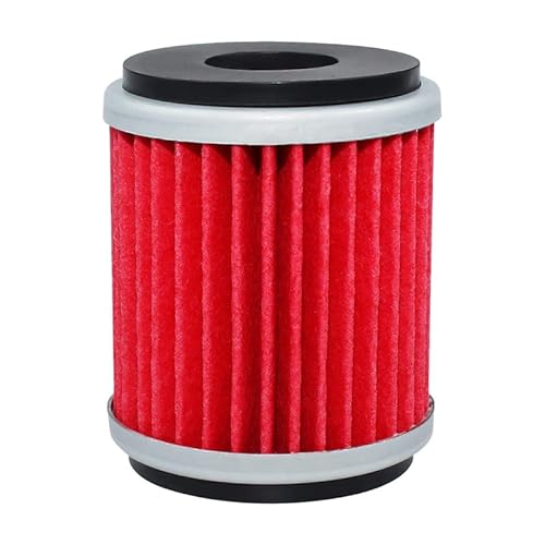 Motorrad-Ölfilter, kompatibel mit EC250 EC250F Six Days EC 250 EC 300 EC300F EC450F 2010 bis 2015(1PC-RED) von JHTRHZ