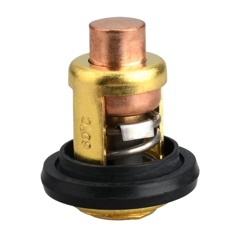 Thermostat kompatibel mit Außenbordermotor MFS8 MFS30 Ersetzt 3R3-01030-0 3R3010300M 3NV-01030-0 3NV010300M 60 ℃ 140 ℉ von JHTRHZ