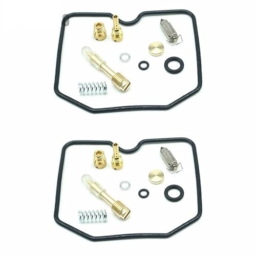 Vergaser-Reparatursatz Kompatibel mit CVK EN450 EN500, kompatibel mit K-a-w 454 500, inklusive Düsenschrauben, Dichtungen, 2 Sätze von JHTRHZ