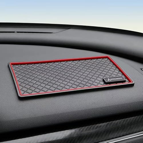 Antirutschmatte Auto Armaturenbrett für Mitsubishi ASX 2010-2012, Auto Armaturenbrett Pad PVC Armaturenbrett Anti Rutsch Matte für Handy Sonnenbrille Schlüssel Autozubehör,C von JIAAM