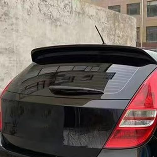 Auto Flügel für AAA,Flügel Lippe Schwanz Spoiler Auto Spoiler Wing Dachspoiler Heckflügel Kunststoff Windwiderstand Auto Dekoration Zubehör,Black von JIAAM