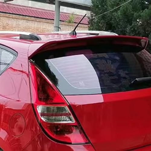 Auto Flügel für AAA,Flügel Lippe Schwanz Spoiler Auto Spoiler Wing Dachspoiler Heckflügel Kunststoff Windwiderstand Auto Dekoration Zubehör,Red von JIAAM