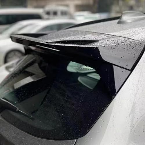 Auto Flügel für BMW X3,Flügel Lippe Schwanz Spoiler Auto Spoiler Wing Dachspoiler Heckflügel Kunststoff Windwiderstand Auto Dekoration Zubehör,Black von JIAAM