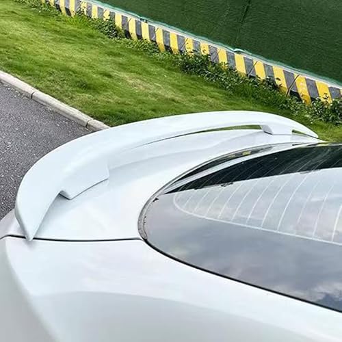 Auto Flügel für BMW X4,Flügel Lippe Schwanz Spoiler Auto Spoiler Wing Dachspoiler Heckflügel Kunststoff Windwiderstand Auto Dekoration Zubehör,White von JIAAM