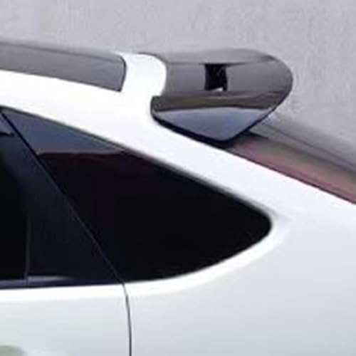 Auto Flügel für Ford Focus,Flügel Lippe Schwanz Spoiler Auto Spoiler Wing Dachspoiler Heckflügel Kunststoff Windwiderstand Auto Dekoration Zubehör,Black von JIAAM