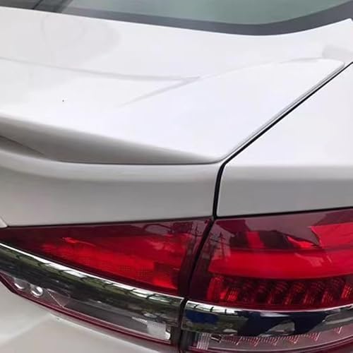 Auto Flügel für Ford Mondeo,Flügel Lippe Schwanz Spoiler Auto Spoiler Wing Dachspoiler Heckflügel Kunststoff Windwiderstand Auto Dekoration Zubehör,White von JIAAM