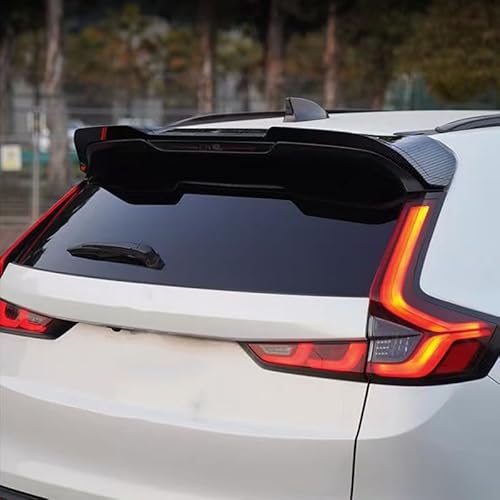 Auto Flügel für Honda CR-V,Flügel Lippe Schwanz Spoiler Auto Spoiler Wing Dachspoiler Heckflügel Kunststoff Windwiderstand Auto Dekoration Zubehör,Carbon Fibre Pattern von JIAAM